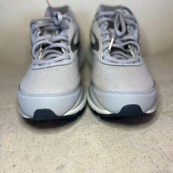 Brooks Woman's Grey Addiction Walker Suede Running Shoes Sz 10.5 - Picture 2 of 11